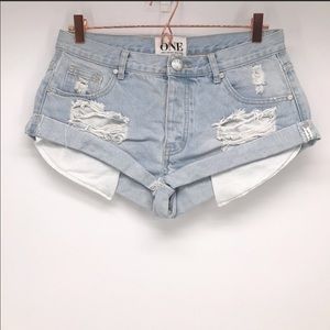 one teaspoon shorts